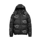 Naruto Puffer-Jacke Akatsuki Weiß Größe XXXL - Smalltinytoystore
