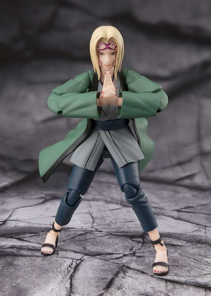 Naruto S.H.Figuarts Actionfigur Tsunade The legendary Medical Ninja 14 cm - Smalltinytoystore