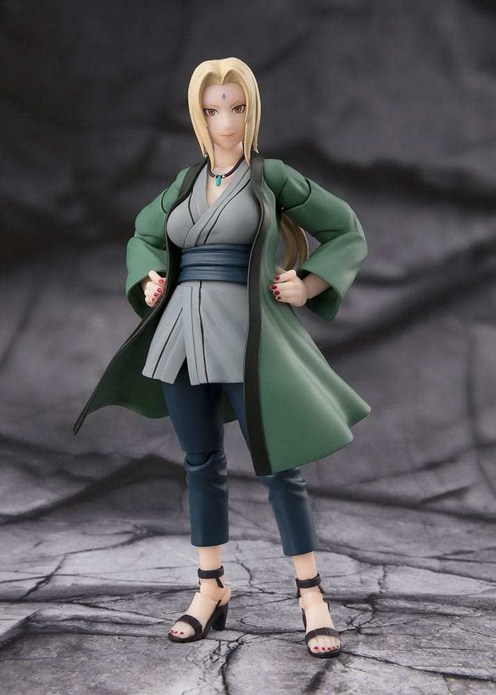 Naruto S.H.Figuarts Actionfigur Tsunade The legendary Medical Ninja 14 cm - Smalltinytoystore