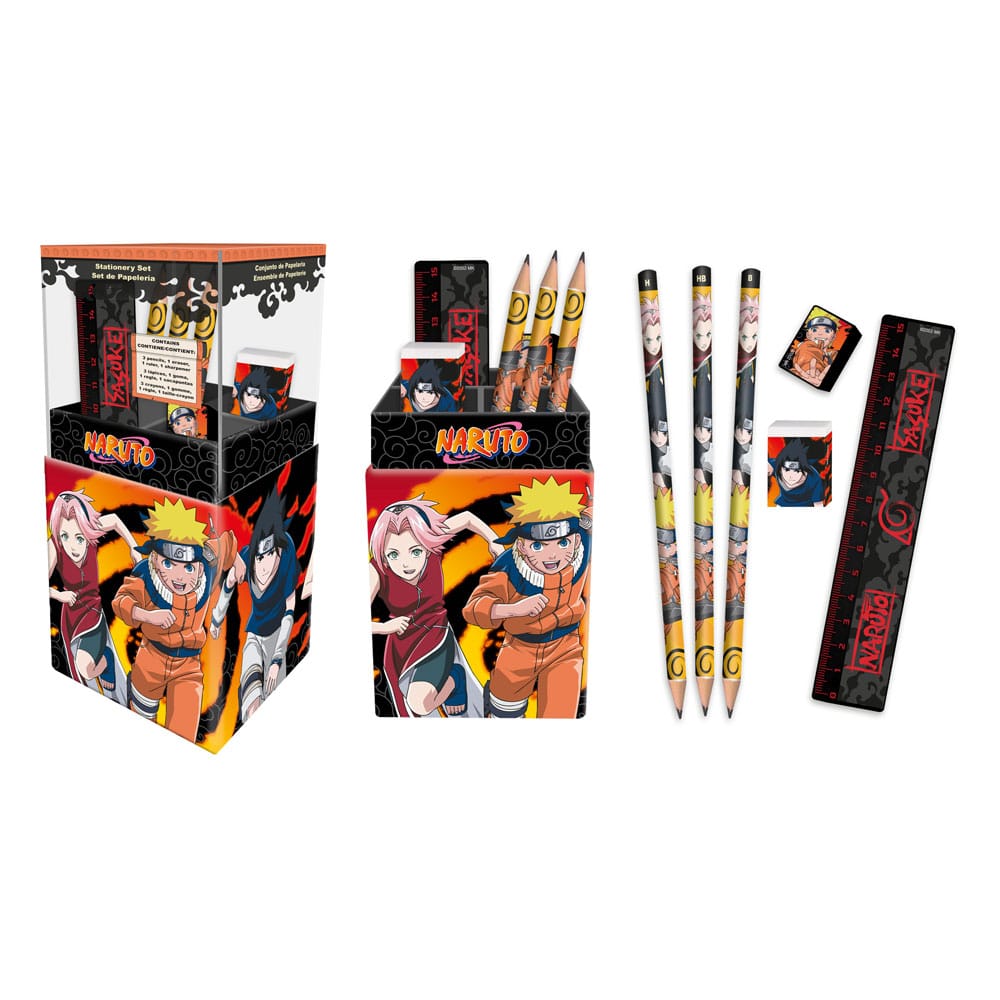 Naruto Schreibwaren-Set - Smalltinytoystore