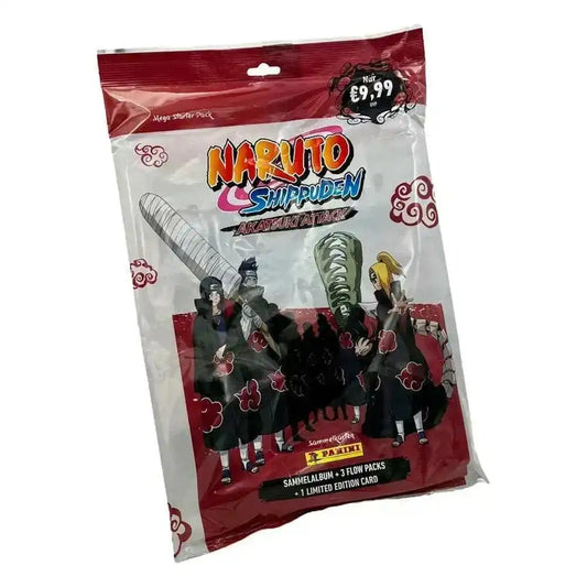 Naruto Shippuden Akatsuki Attack Trading Cards Starter-Set *Deutsche Version* - Smalltinytoystore