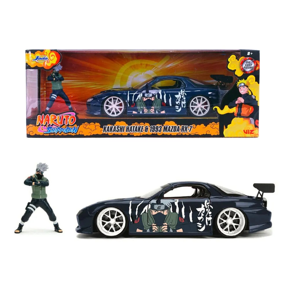 Naruto Shippuden Diecast Modell 1/24 1993 Mazda RX-7 - Smalltinytoystore