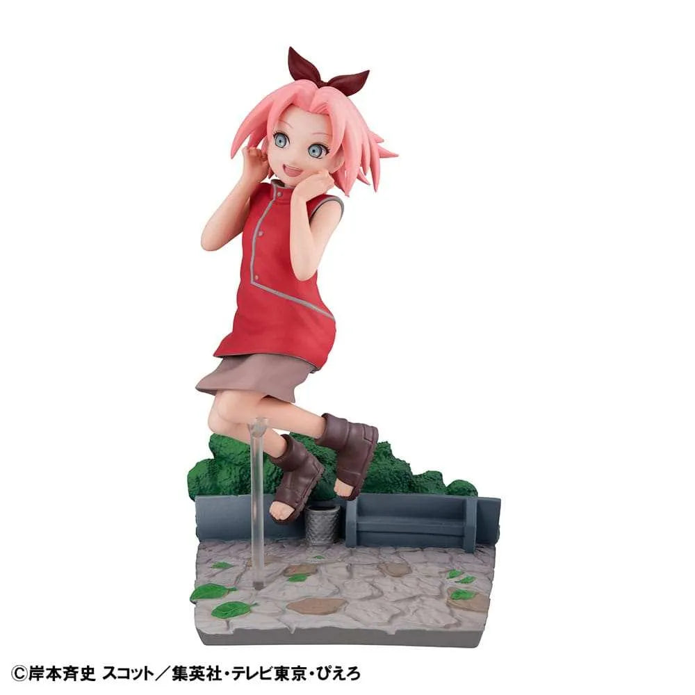 Naruto Shippuden G.E.M. Serie PVC Statue Sakura Haruno GO! 15 cm (with gift) - Smalltinytoystore
