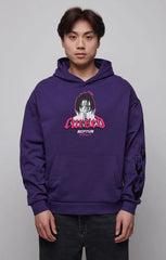 Naruto Shippuden Kapuzenpullover Graphic Purple Größe S - Smalltinytoystore