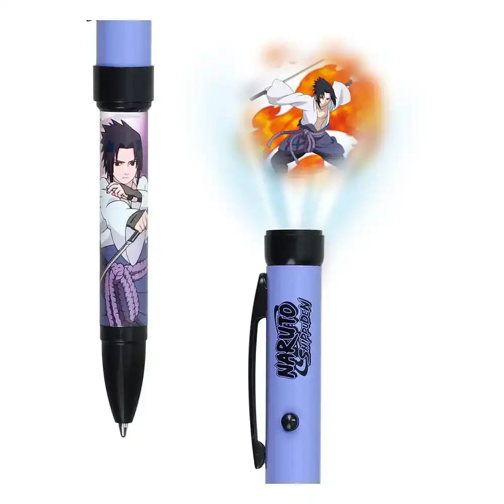 Naruto Shippuden Kugelschreiber mit Licht-Projektor Sasuke