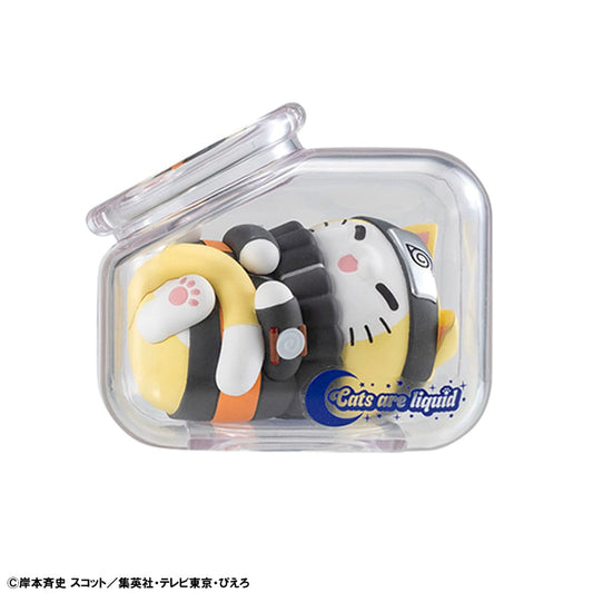 Naruto Shippuden Mega Cat Project Nyaruto! Sammelfiguren Good Night Nyaruto! 3 cm Sortiment (8) - Smalltinytoystore