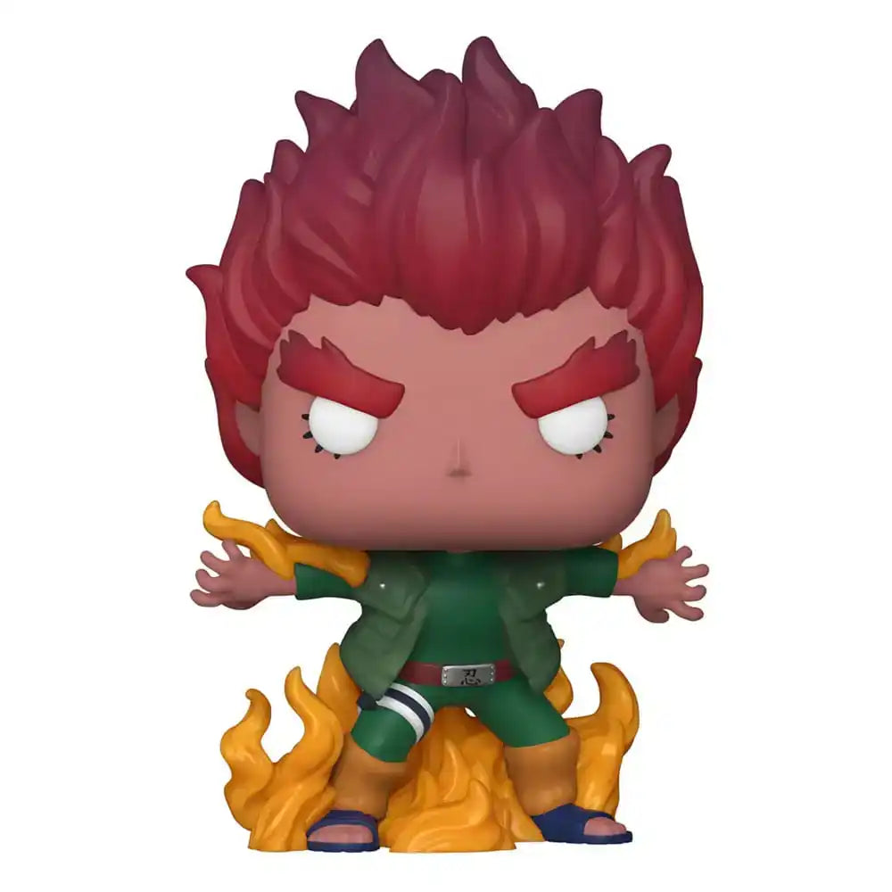 Naruto Shippuden POP! Animation Vinyl Figuren Might Guy (Eight Inner Gates) (GW) 9 cm - Smalltinytoystore
