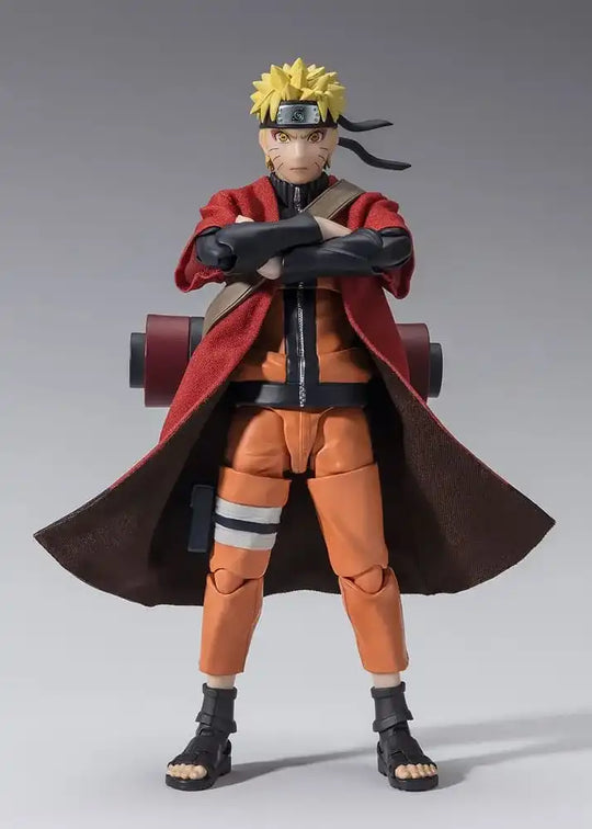 Naruto Shippuden S.H. Figuarts Actionfigur Naruto Uzumaki (Sage Mode) - Savior of Konoha 15 cm - Smalltinytoystore