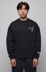 Naruto Shippuden Sweatshirt Graphic Black Größe XL - Smalltinytoystore