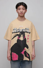 Naruto Shippuden T-Shirt Graphic Itachi Größe M - Smalltinytoystore
