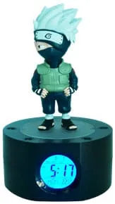 Naruto Shippuden Wecker mit Leuchtfunktion Kakashi 18 cm - Smalltinytoystore