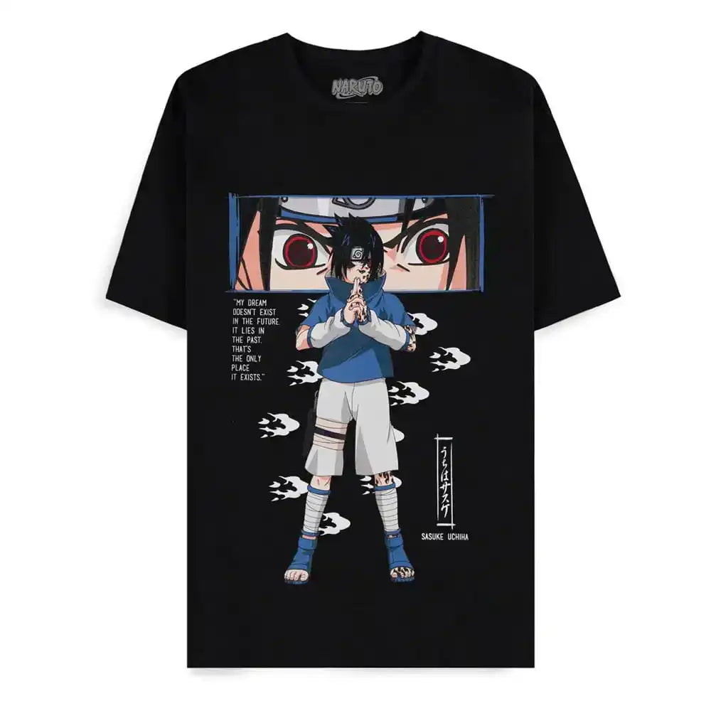 Naruto T-Shirt Sasuke Men's - Smalltinytoystore