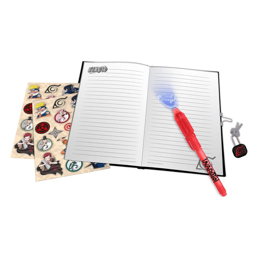 Naruto Tagebuch Set mit Schloss - Smalltinytoystore