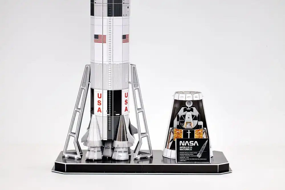NASA 3D Puzzle Apollo 11 Saturn V 81 cm - Smalltinytoystore