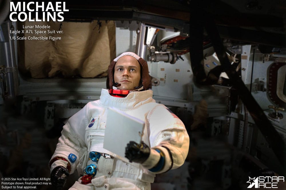 NASA Apollo 11 Actionfigur 1/6 Michael Collins 30 cm - Smalltinytoystore