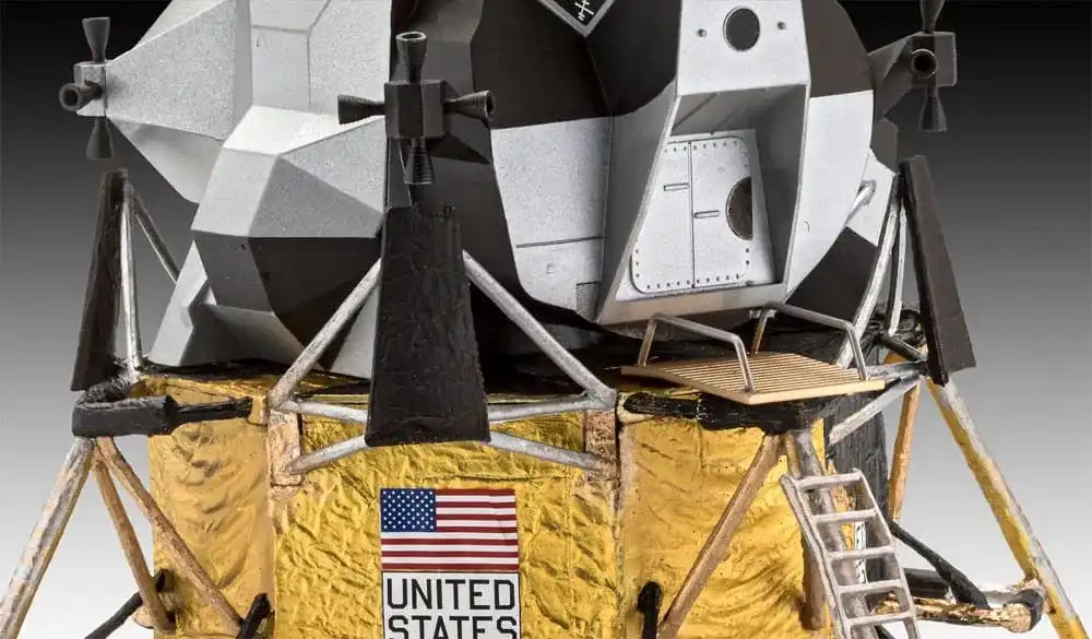 NASA Modellbausatz Geschenkset 1/48 Apollo 11 Lunar Module Eagle 14 cm - Smalltinytoystore