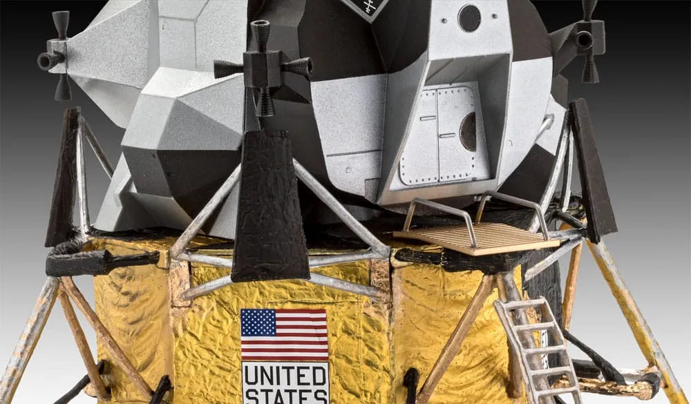 NASA Modellbausatz Geschenkset 1/48 Apollo 11 Lunar Module Eagle 14 cm - Smalltinytoystore