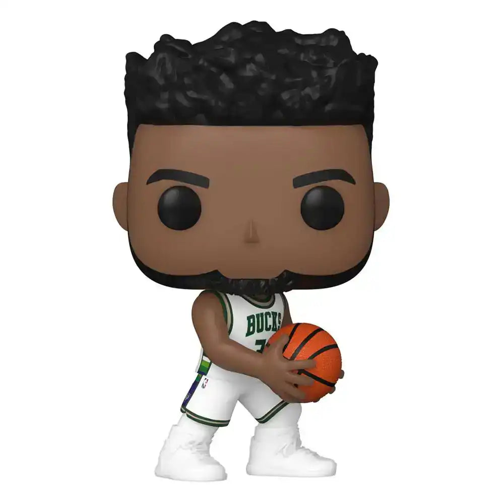 NBA Bucks POP! Basketball Vinyl Figur Giannis (City Edition 2021) 9 cm - Smalltinytoystore