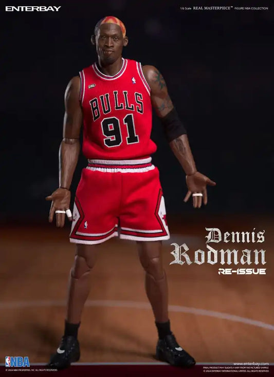 NBA Collection Real Masterpiece Actionfigur 1/6 Dennis Rodman Limited Retro Editon 33 cm - Smalltinytoystore