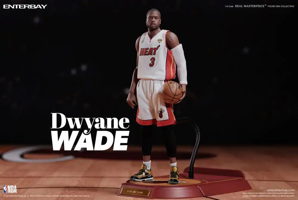 NBA Collection Real Masterpiece Actionfigur 1/6 Dwyane Wade 30 cm - Smalltinytoystore