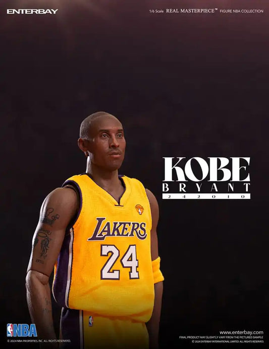 NBA Collection Real Masterpiece Actionfigur 1/6 Kobe Bryant 242010 Limited Edtition 30 cm - Smalltinytoystore
