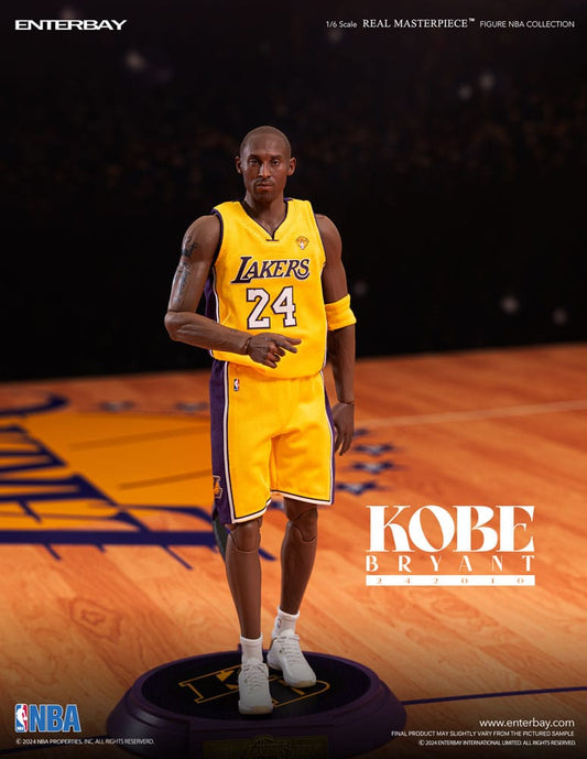 NBA Collection Real Masterpiece Actionfigur 1/6 Kobe Bryant 242010 Limited Edtition 30 cm - Smalltinytoystore