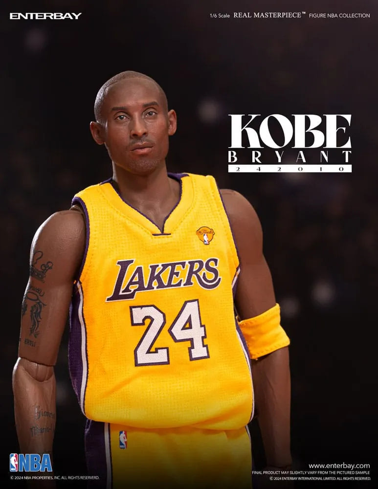 NBA Collection Real Masterpiece Actionfigur 1/6 Kobe Bryant 242010 Limited Edtition 30 cm - Smalltinytoystore