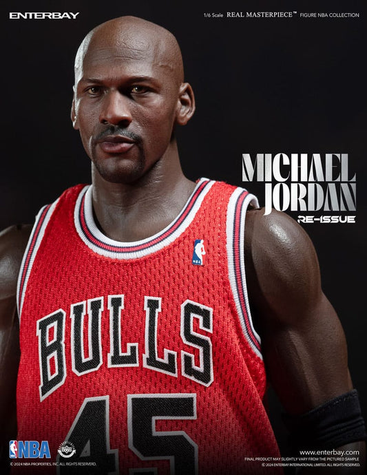 NBA Collection Real Masterpiece Actionfigur 1/6 Michael Jordan I'm Back Edition Limited 30 cm - Smalltinytoystore