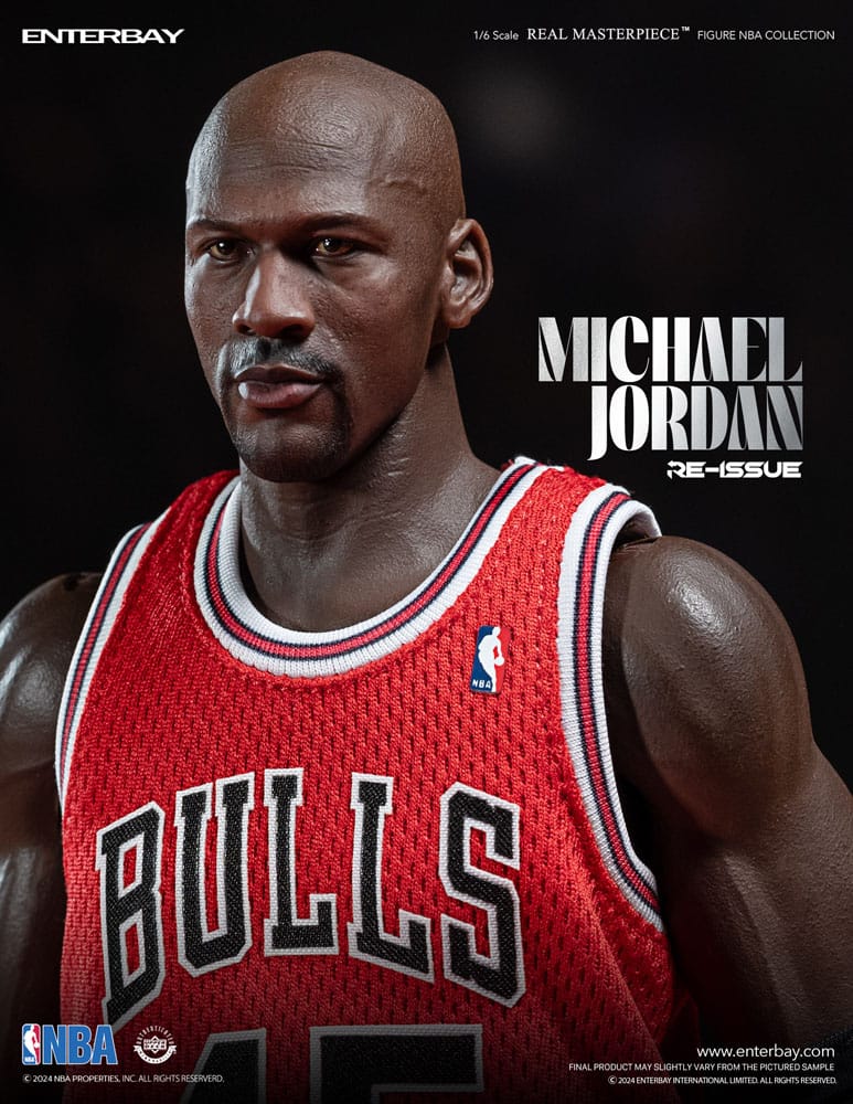 NBA Collection Real Masterpiece Actionfigur 1/6 Michael Jordan I'm Back Edition Limited 30 cm - Smalltinytoystore