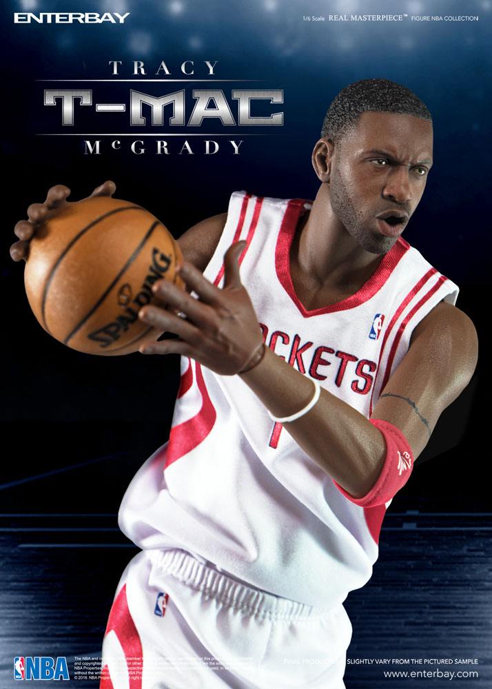 NBA Collection Real Masterpiece Actionfigur 1/6 Tracy McGrady Limited Retro Edition 30 cm - Smalltinytoystore