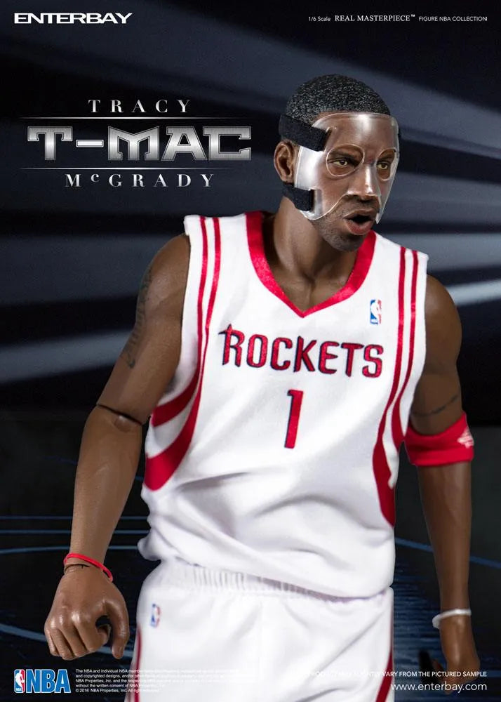 NBA Collection Real Masterpiece Actionfigur 1/6 Tracy McGrady Limited Retro Edition 30 cm - Smalltinytoystore
