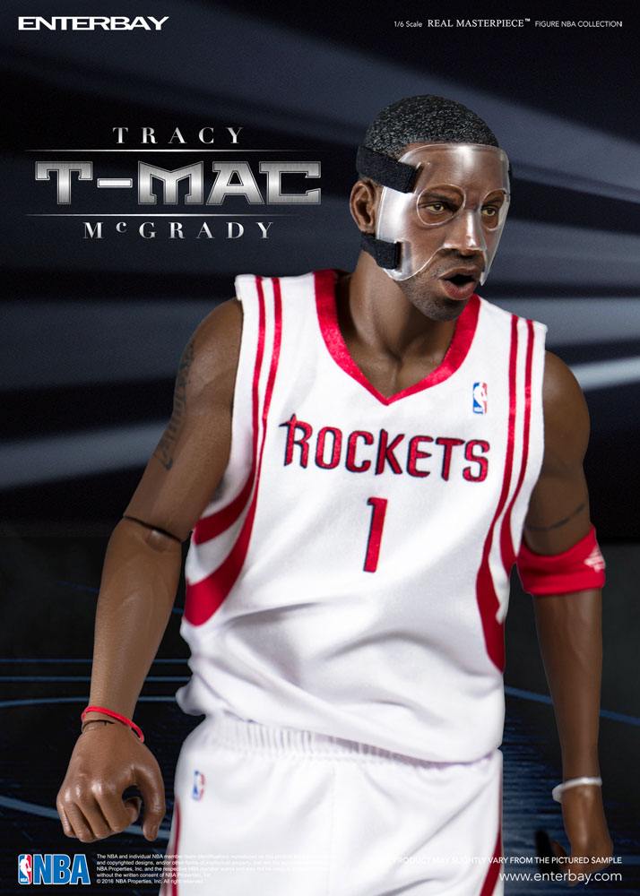 NBA Collection Real Masterpiece Actionfigur 1/6 Tracy McGrady Limited Retro Edition 30 cm - Smalltinytoystore