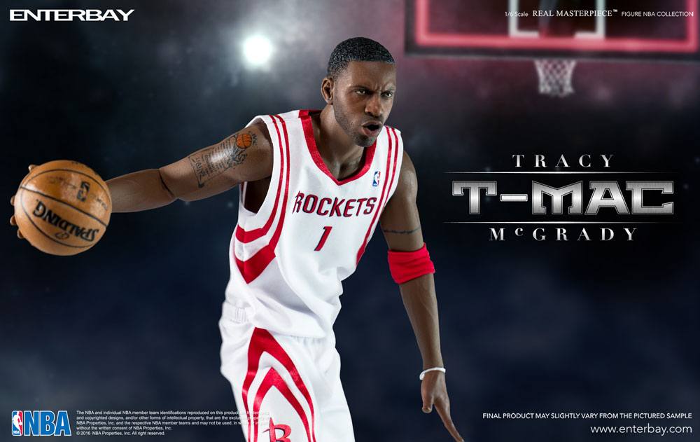 NBA Collection Real Masterpiece Actionfigur 1/6 Tracy McGrady Limited Retro Edition 30 cm - Smalltinytoystore