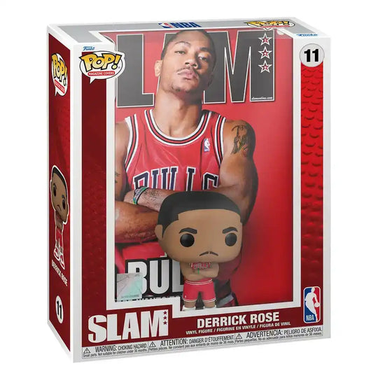 NBA Cover POP! Basketball Vinyl Figur Derrick Rose (SLAM Magazin) 9 cm - Smalltinytoystore