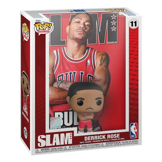 NBA Cover POP! Basketball Vinyl Figur Derrick Rose (SLAM Magazin) 9 cm - Smalltinytoystore
