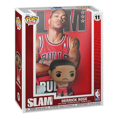 NBA Cover POP! Basketball Vinyl Figur Derrick Rose (SLAM Magazin) 9 cm - Smalltinytoystore