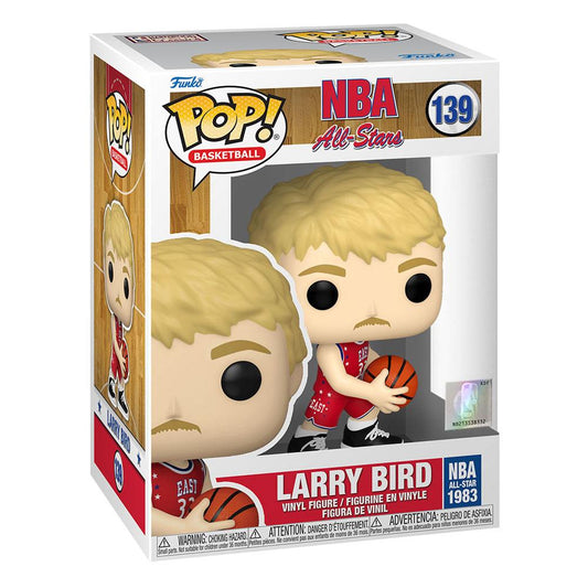 NBA Legends POP! Basketball Vinyl Figur Larry Bird (Red All Star Uni 1983) 9 cm - Smalltinytoystore