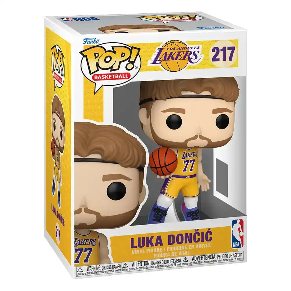 NBA POP! Basketball Vinyl Figur Los Angeles Lakers: Luka Doncic (2025 Icon Edition Uniform) 9 cm