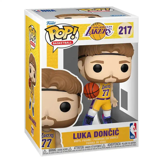 NBA POP! Basketball Vinyl Figur Los Angeles Lakers: Luka Doncic (2025 Icon Edition Uniform) 9 cm