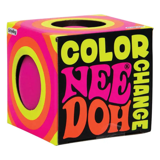 NeeDoh Anti-Stress-Bälle 6 cm Color Changing NeeDoohs Display (12) - Smalltinytoystore