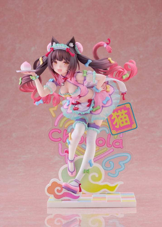Nekopara PVC Statue 1/7 Chocola Dreamy Cute China Ver. 20 cm - Smalltinytoystore