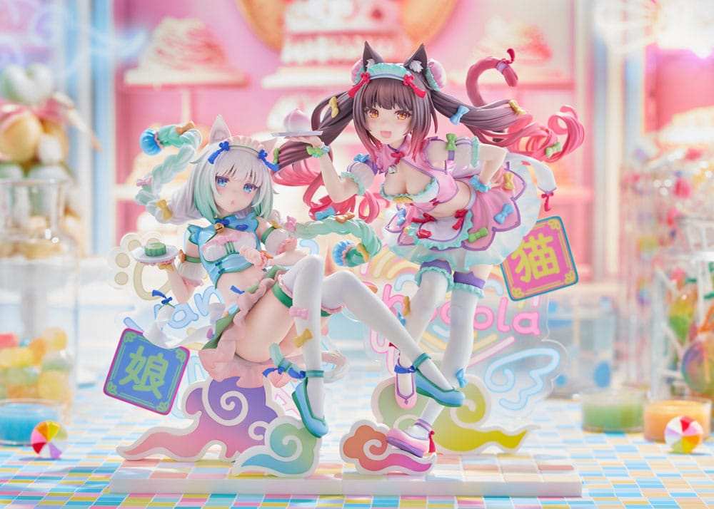 Nekopara PVC Statue 1/7 Vanilla Dreamy Cute China Ver. 17 cm - Smalltinytoystore