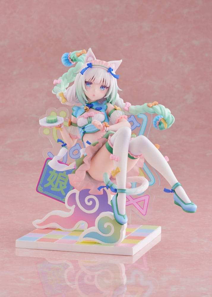 Nekopara PVC Statue 1/7 Vanilla Dreamy Cute China Ver. 17 cm - Smalltinytoystore