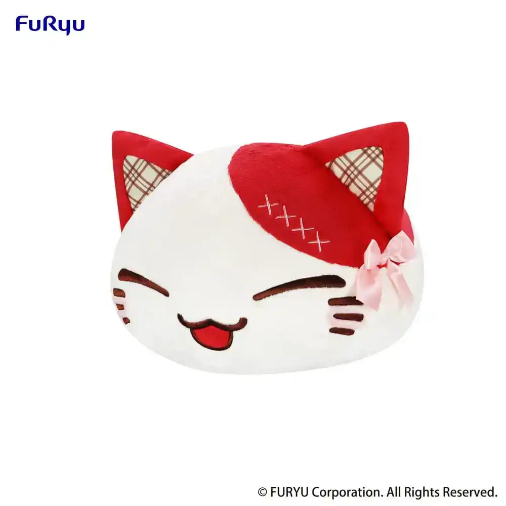 Nemuneko Cat Sweet Big Plush Plüschfigur Red 35 cm - Smalltinytoystore