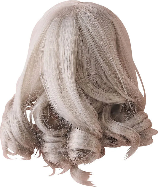 Nendoroid Doll Nendoroid More Zubehör-Set Doll Wig (One Curl/Ash Gray) - Smalltinytoystore