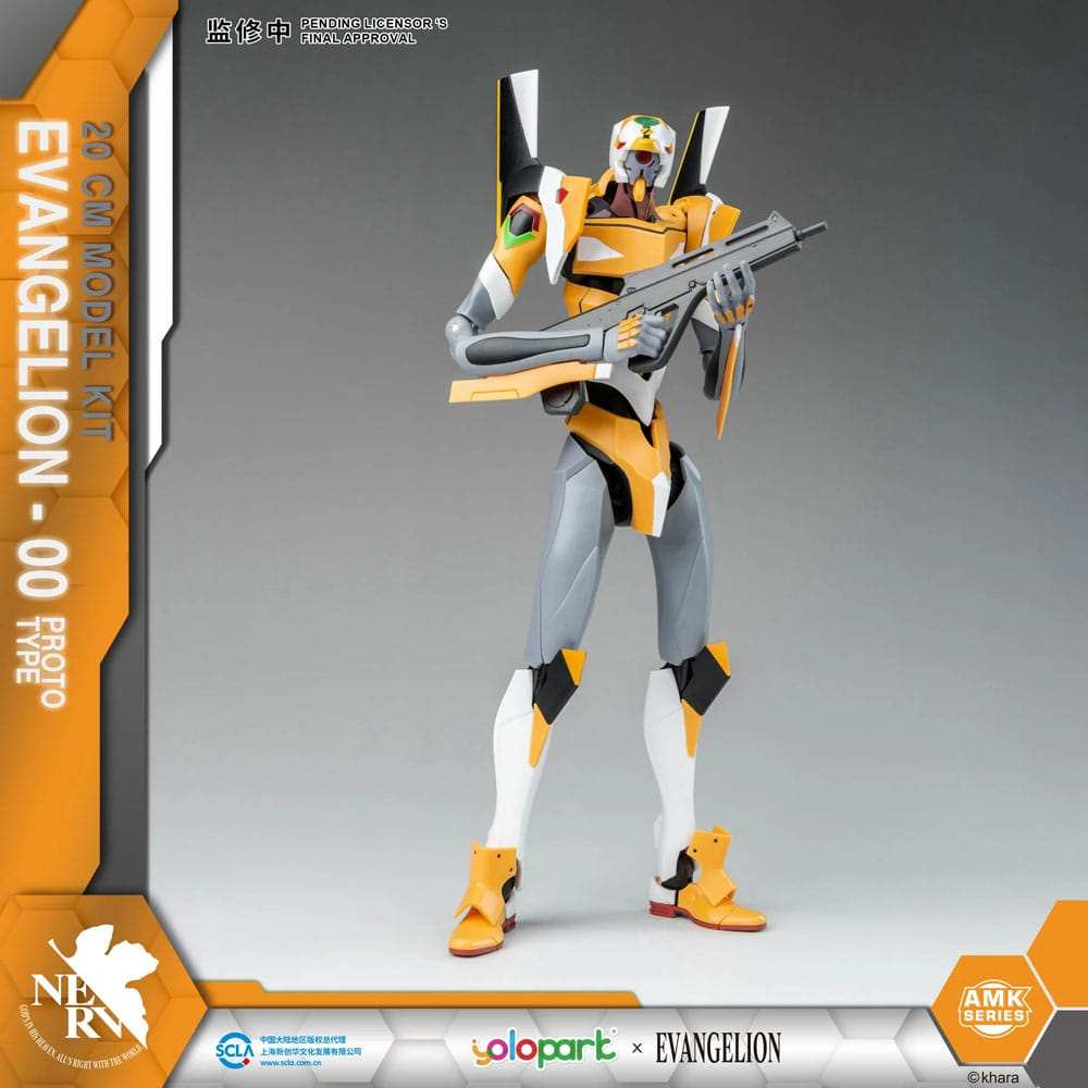 Neon Genesis Evangelion AMK Series Plastic Model Kit Eva-00 20 cm - Smalltinytoystore