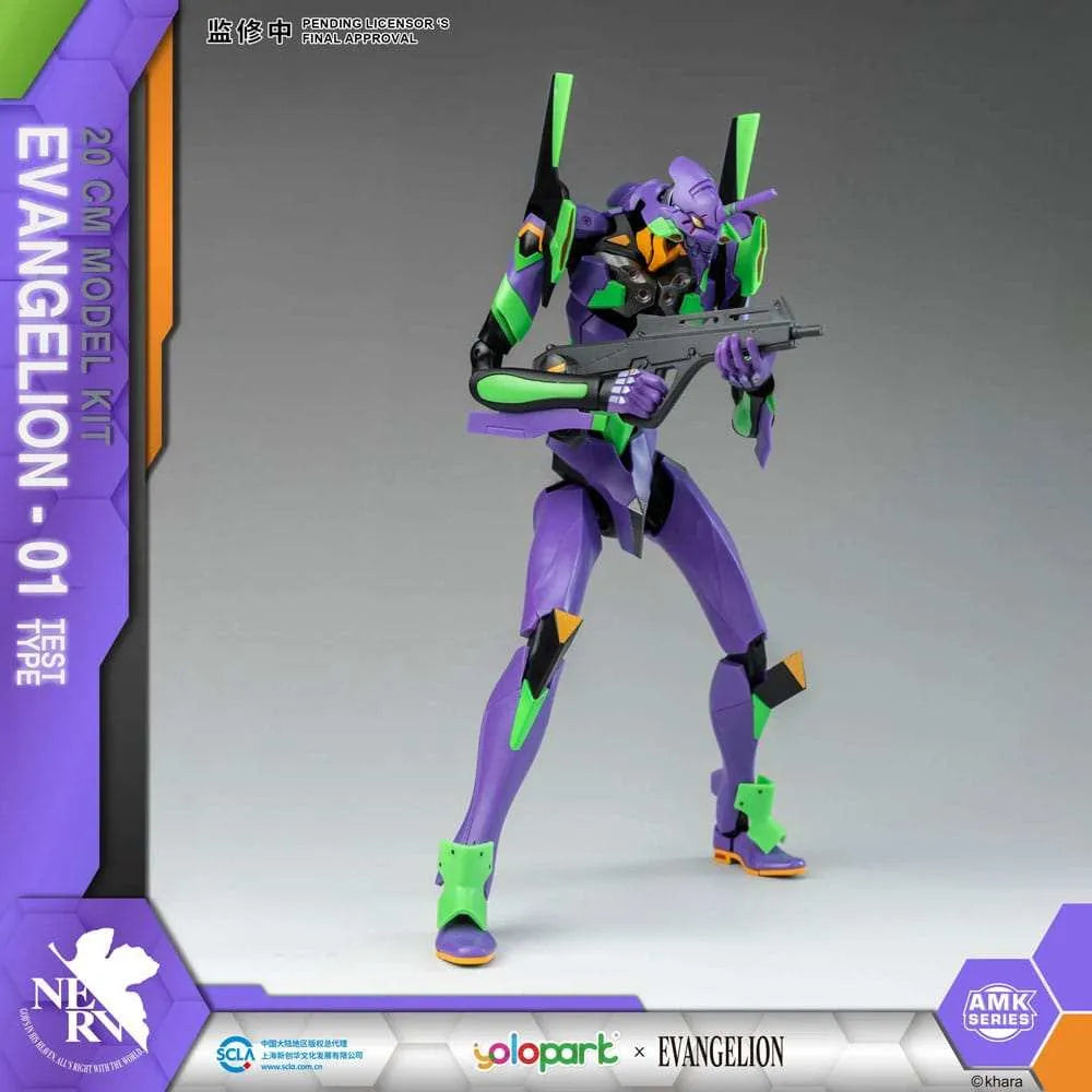Neon Genesis Evangelion AMK Series Plastic Model Kit Eva-01 20 cm - Smalltinytoystore