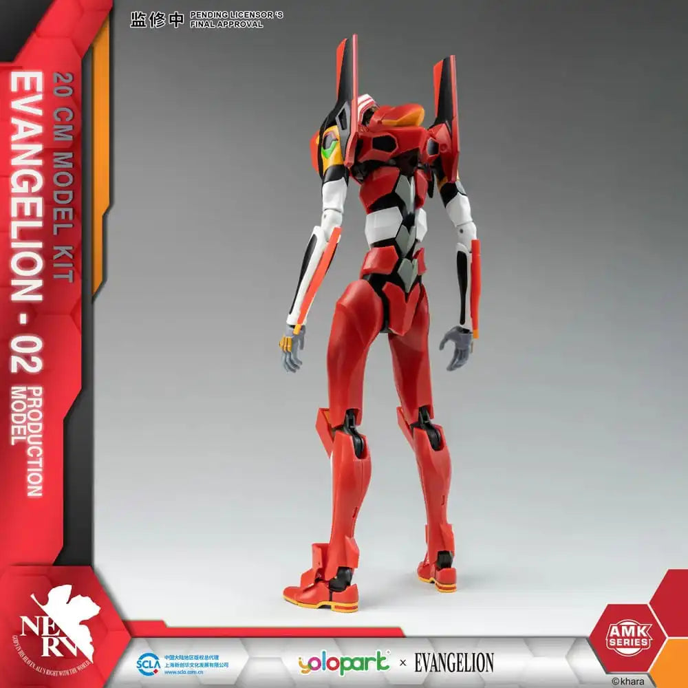 Neon Genesis Evangelion AMK Series Plastic Model Kit Eva-02 20 cm - Smalltinytoystore