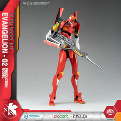 Neon Genesis Evangelion AMK Series Plastic Model Kit Eva-02 20 cm - Smalltinytoystore