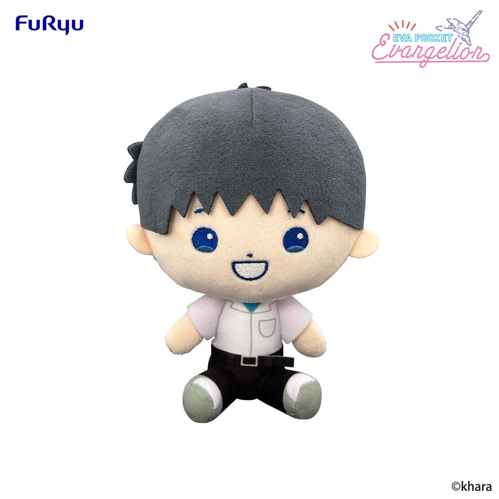 Neon Genesis Evangelion Eva Pocket Plüschfigur Shinji 17 cm - Smalltinytoystore